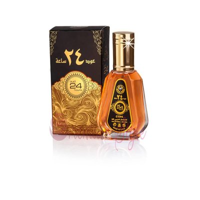 Ard Al Zaafaran Oud 24 Hours Eau de Parfum 50ml by Al Rehab Vaporisateur/Spray