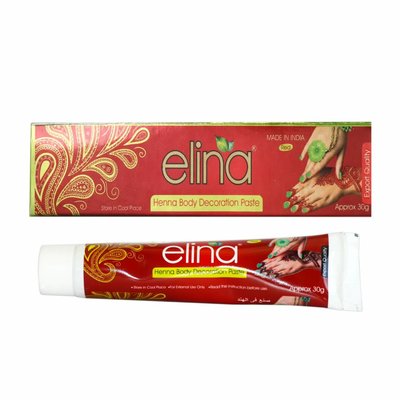 Elina - Red Cone henna paste henna tattoos (30g)