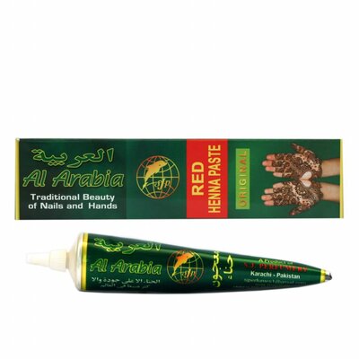 Al Arabia - Rote Henna-Paste für Hennatattoos (30g)