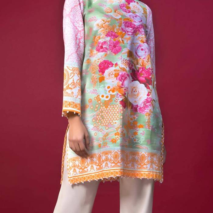 Salwar kameez blend fabrics