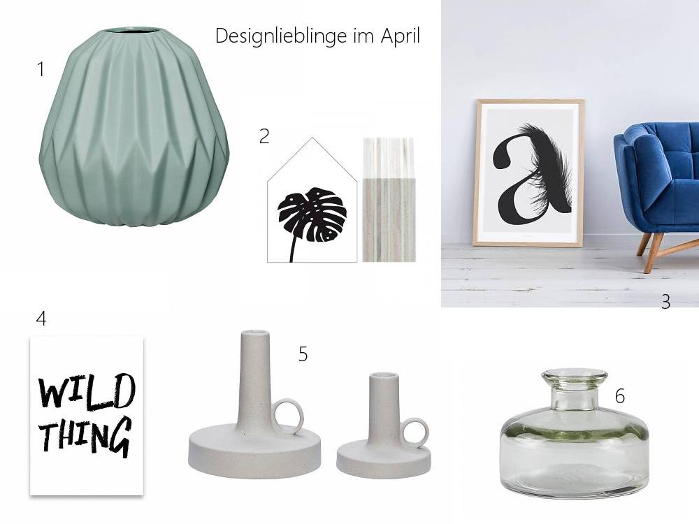 Designlieblinge im Monat April