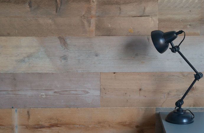 Blog snelle make over met plakhout wonen voor jou Houten panelen voor binnen