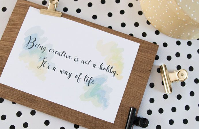 Free Printable Creative Life