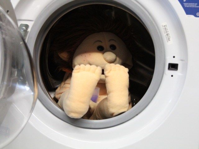 Een Living Puppet wassen