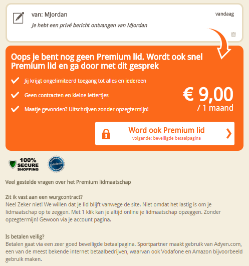 Premium lid worden