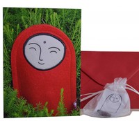 Postcards, the "DanaPrents" and Greetings cards with small gemstone