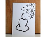 Sumi-e + scroll Sumi-e + scroll