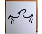 Sumi-e + scroll Sumi-e + scroll