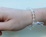 Mala-armbandje Bergkristal Mala-armbandje Bergkristal