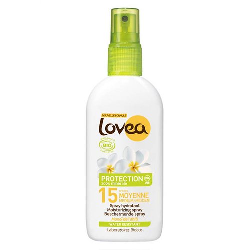 Lovea Bio SPF15 Sun Care Spray Lovea Bio SPF15 Sun Care Spray