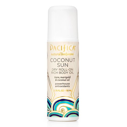 Pacifica Dry Roll-on Body Oil Coconut Sun Pacifica Dry Roll-on Body Oil Coconut Sun