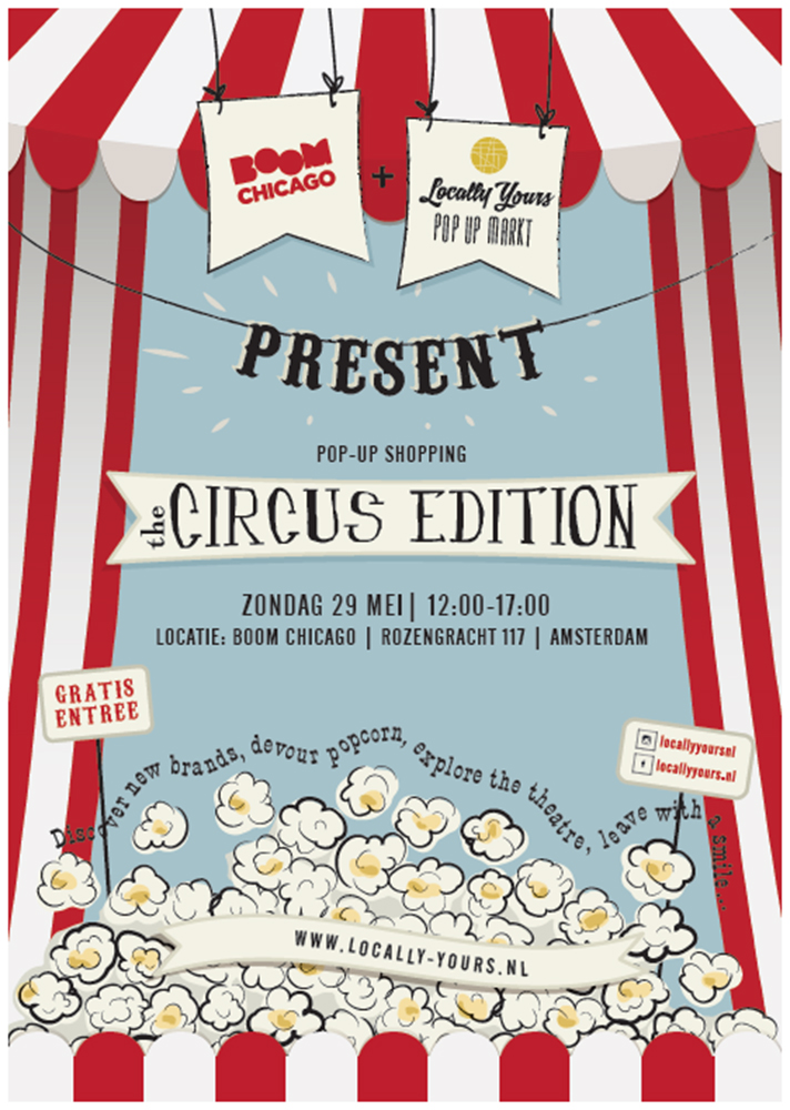 Pop-up event in Amsterdam op 29 mei 2016