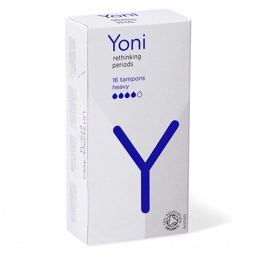 Yoni Tampons Biologisch Katoen Heavy Yoni Tampons Biologisch Katoen Heavy