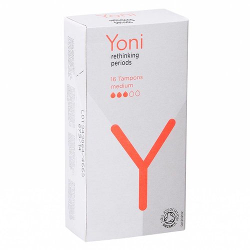 Yoni Tampons Biologisch Katoen Medium Yoni Tampons Biologisch Katoen Medium