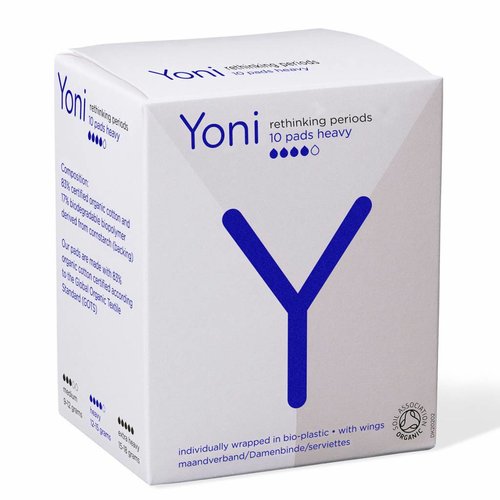 Yoni Maandverband Biologische Katoen Heavy Yoni Maandverband Biologische Katoen Heavy