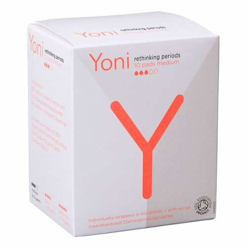 Yoni Maandverband Biologische Katoen Medium Yoni Maandverband Biologische Katoen Medium