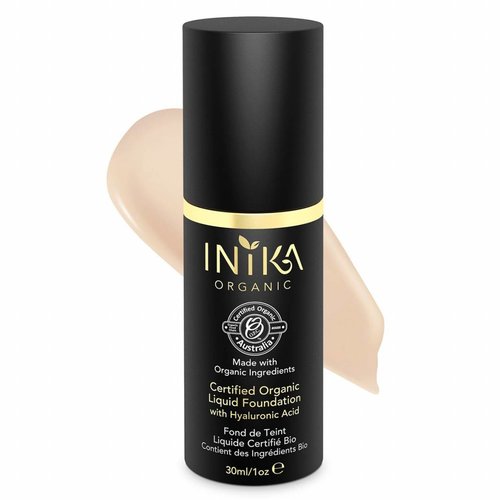 Inika Liquid Foundation 1: Porcelain Inika Liquid Foundation 1: Porcelain