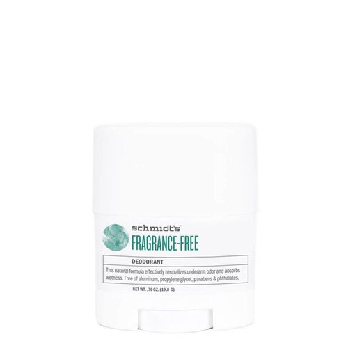 Schmidt's Naturals Deodorant Travel Stick Fragrance-free Schmidt's Naturals Deodorant Travel Stick Fragrance-free