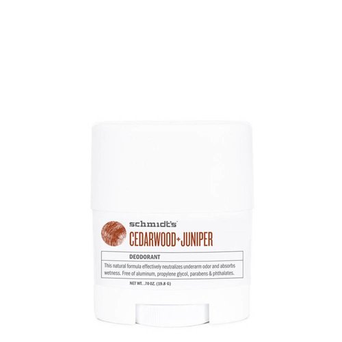 Schmidt's Naturals Deodorant Travel Stick Cedarwood & Juniper Schmidt's Naturals Deodorant Travel Stick Cedarwood & Juniper