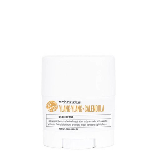 Schmidt's Naturals Deodorant Travel Stick Ylang Ylang & Calendula Schmidt's Naturals Deodorant Travel Stick Ylang Ylang & Calendula