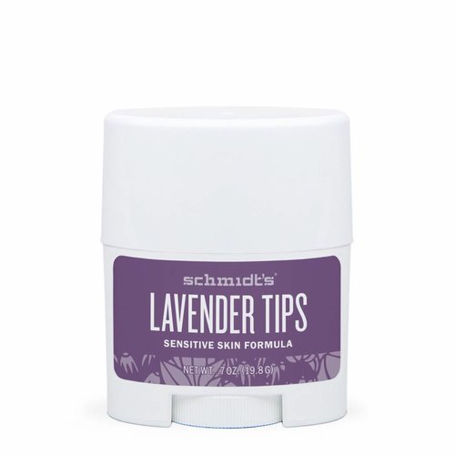 Schmidt's Naturals Deodorant Travel Stick Sensitive Lavender Tips Schmidt's Naturals Deodorant Travel Stick Sensitive Lavender Tips