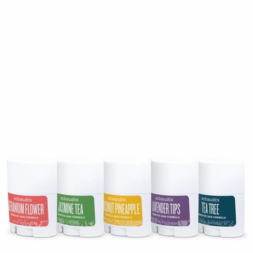 Schmidt's Naturals Sensitive Deodorant Travel Stick Voordeelset Schmidt's Naturals Sensitive Deodorant Travel Stick Voordeelset