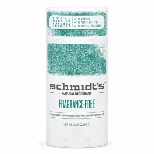 Schmidt's Naturals Deodorant Stick Fragrance-free Schmidt's Naturals Deodorant Stick Fragrance-free