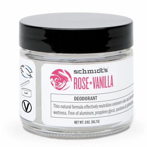 Schmidt's Naturals Cream Deodorant Rose & Vanilla Schmidt's Naturals Cream Deodorant Rose & Vanilla