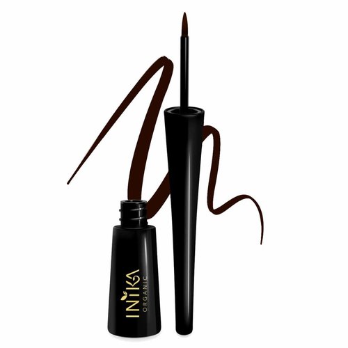 Inika Organic Liquid EyeLiner BROWN Inika Organic Liquid EyeLiner BROWN
