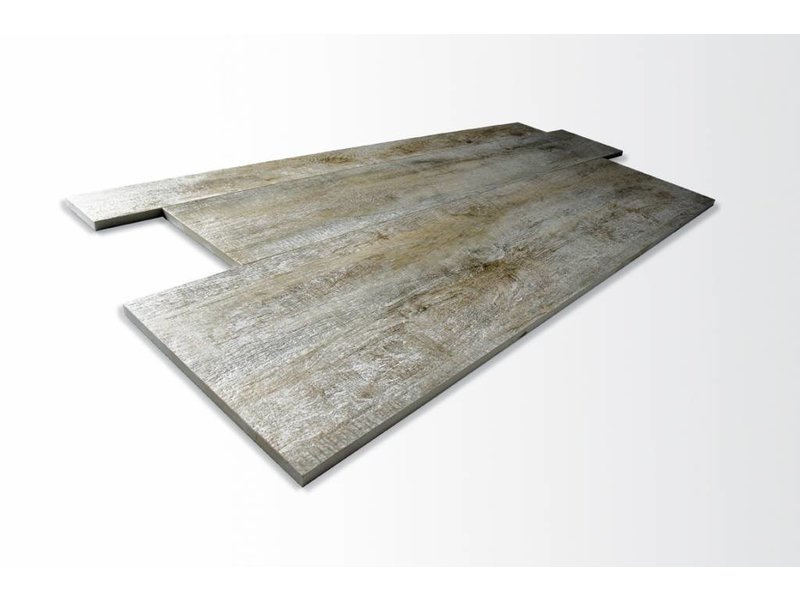 Feinsteinzeug glasiert und eingefärbt - BALLYLOW Holzoptik hellbeige