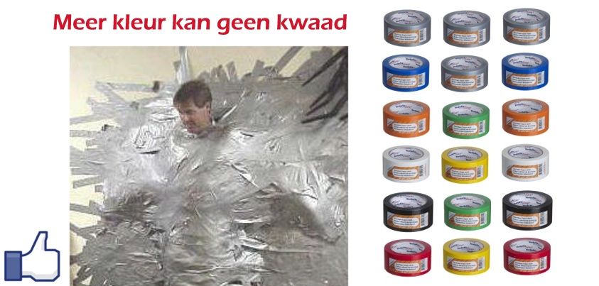 Ducttape in kleuren