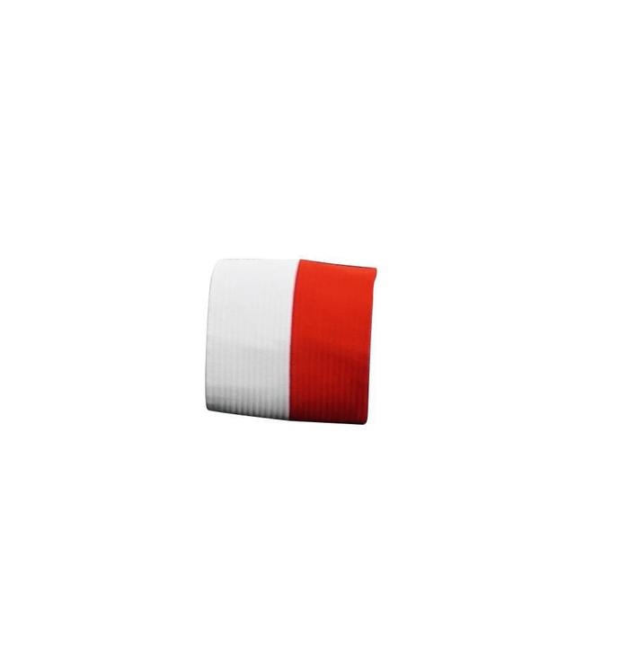Zweetbandje rood-wit
