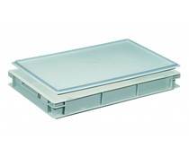 Bak met Stulpdeksel 600x400x88 Bak met Stulpdeksel 600x400x88
