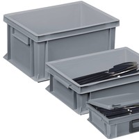 Cutlery bins for restaurants and catering