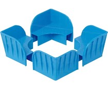Plastic stacking corner Plastic stacking corner