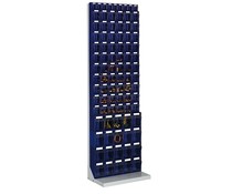 Workshop shelf with 89 bins Workshop shelf with 89 bins