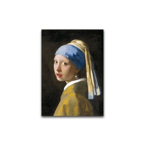 Poster Mädchen mit der Perle von Vermeer Poster Mädchen mit der Perle von Vermeer