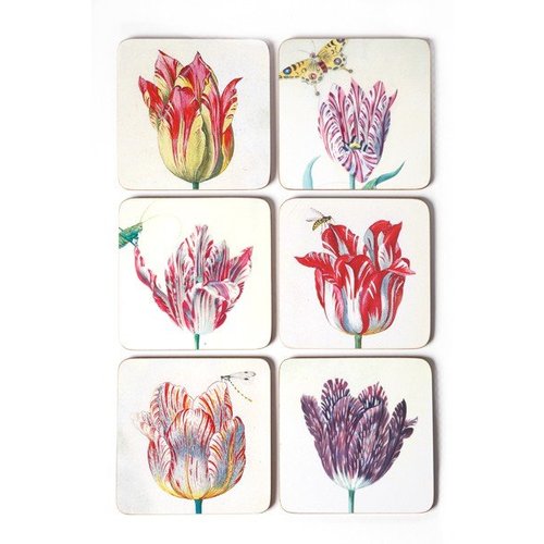 Coasters - Tulips illustrations by Marrel Coasters - Tulips illustrations by Marrel