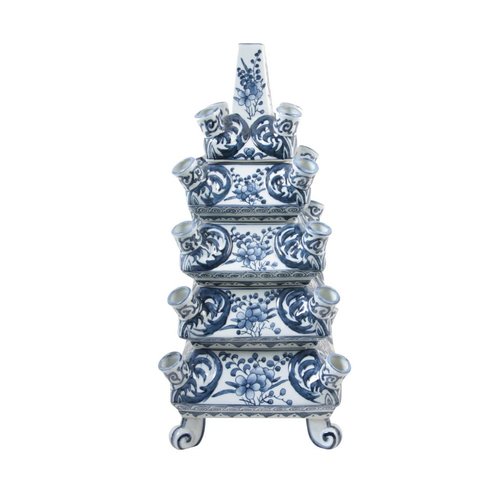 Tulip vase Rijksmuseum Blue white Tulip vase Rijksmuseum Blue white
