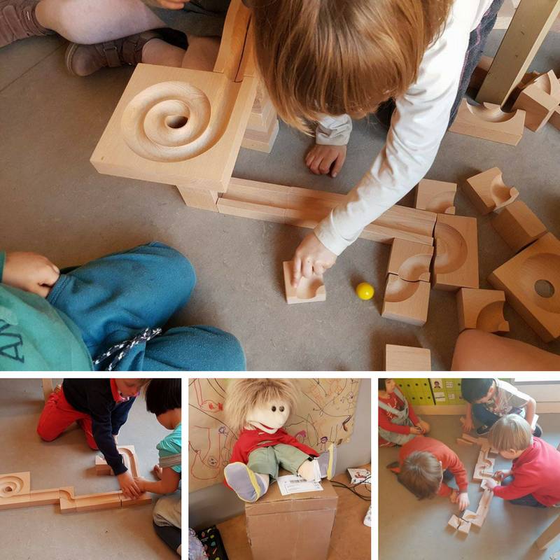 Knikkerbaan in de klas... Een GO?