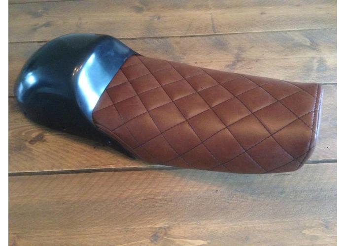 C.Racer CX500 Seat Diamond Vintage Brown 80