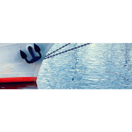 Verf en antifoulling stalen boot