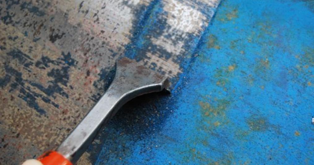 Hoe verwijder ik antifouling?