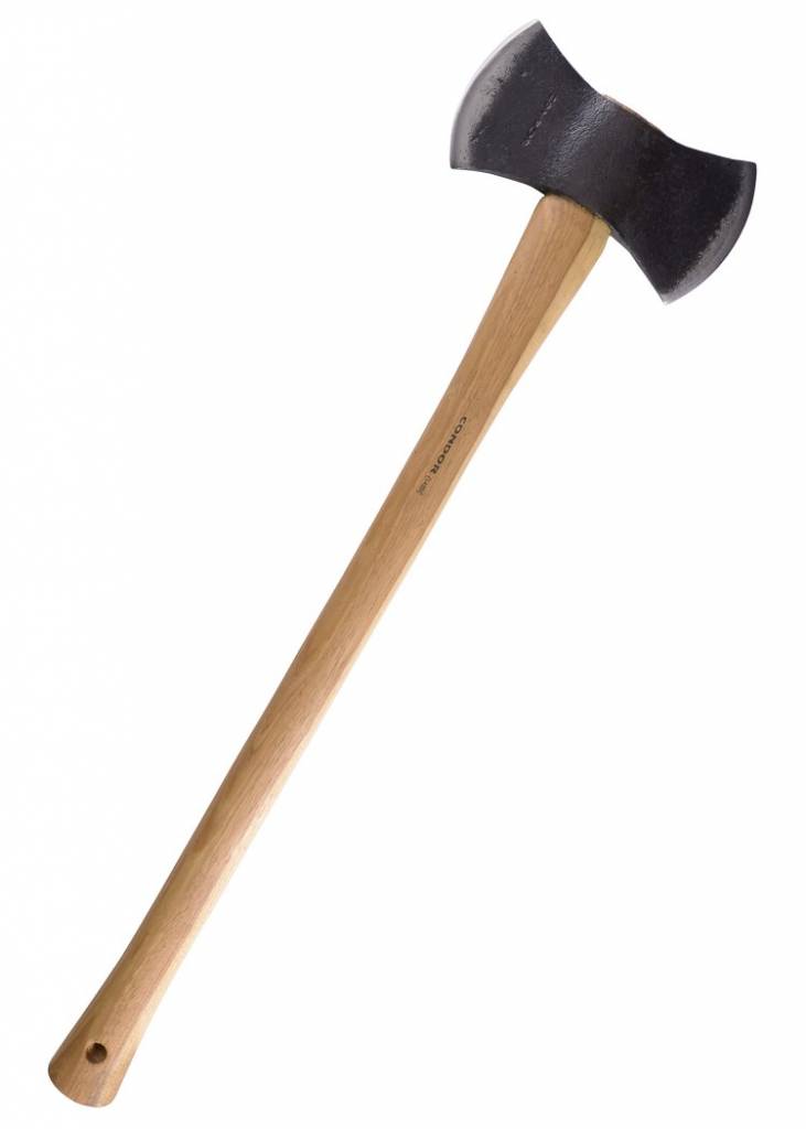 Double lumberjack axe