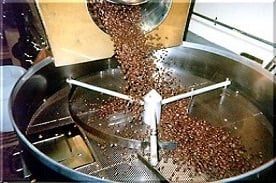 Koffie productie