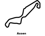 Assen circuit sticker Assen circuit sticker