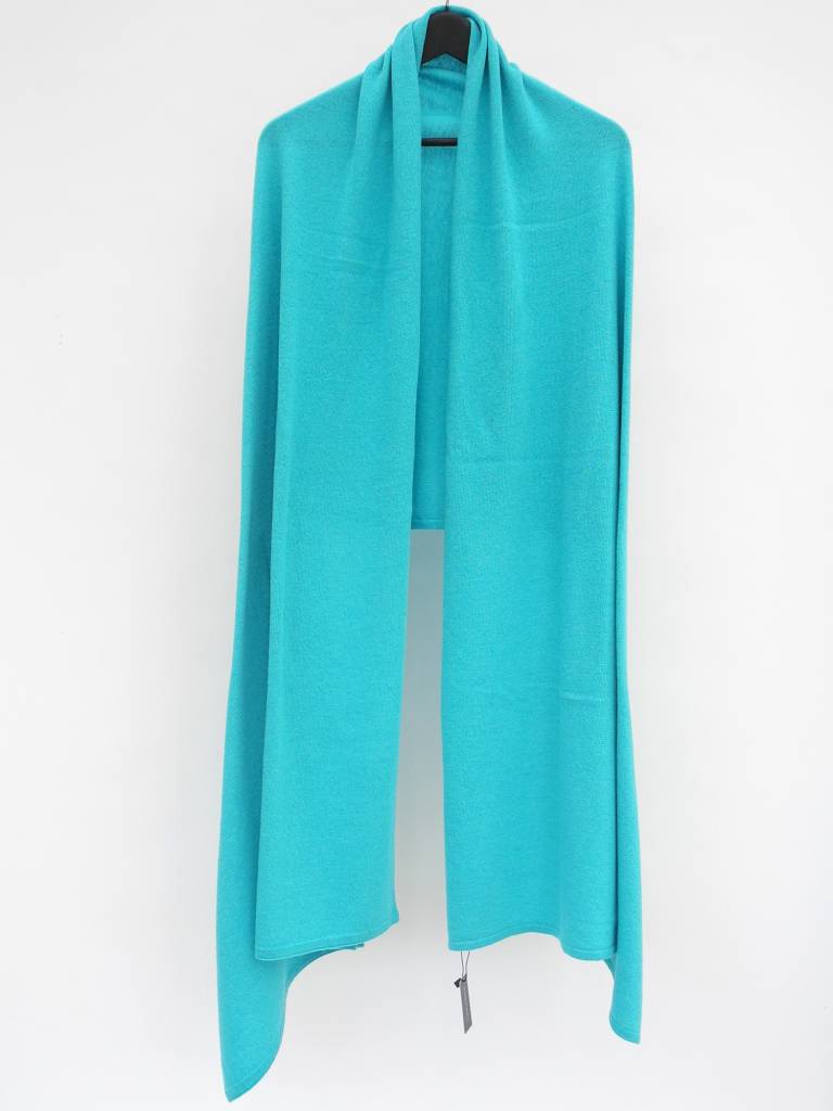 Sjaal SjaalMania Cosy Chic Turquoise