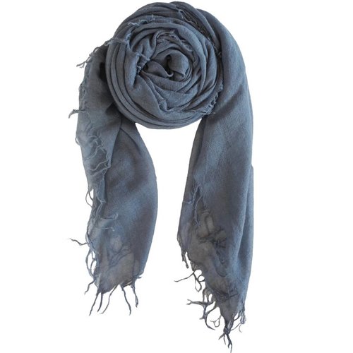 sjaal SjaalMania Cashmy Steel Gray sjaal SjaalMania Cashmy Steel Gray
