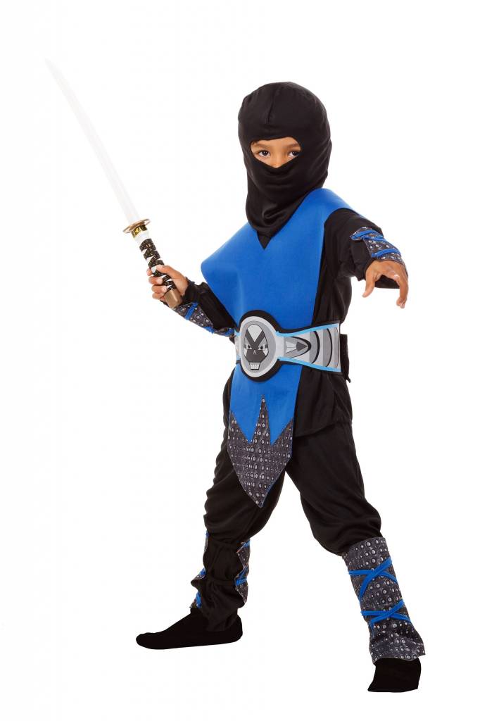 Ninja Kinder-Kostüm blau | Magicoo.de