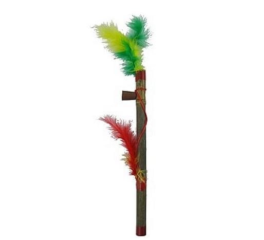 Indianer Friedenspfeife mit Federn | Magicoo.de
